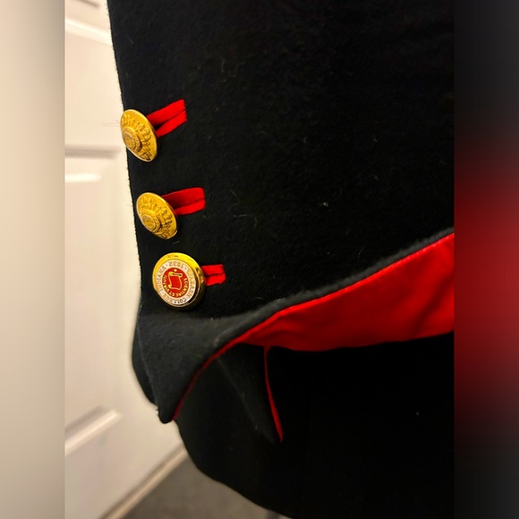 Ralph Lauren “stylized” US Marine Corps Blues Wool Eclectic Military Size: 4 - Picture 2 of 5